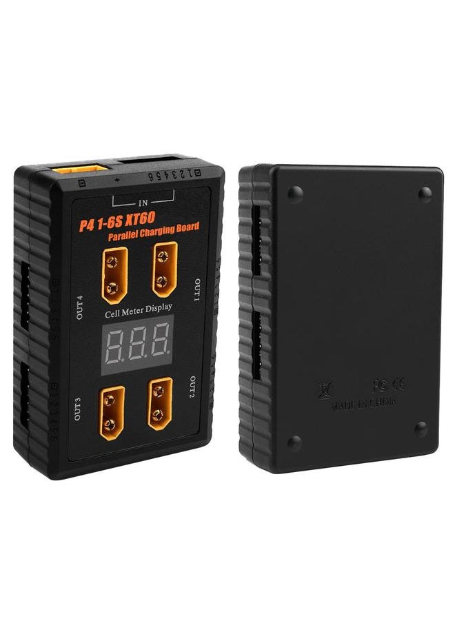 Thoraya - 1-6S LiPo Battery Parallel Balanced Charging Board Plate 40A Input XT60 Plug - Image 1