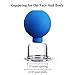 Nuanchu Facial Cupping Cup Glass Face Cup Silicone Cupping Massage Vacuum Suction Mug for Body Face Leg Arm Back Shoulder Muscle and JointBlue15 Inch Diameter - Image 4