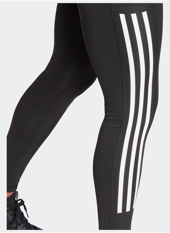 Adidas Optime 3-Stripes Full-Length Leggings  - Image 5
