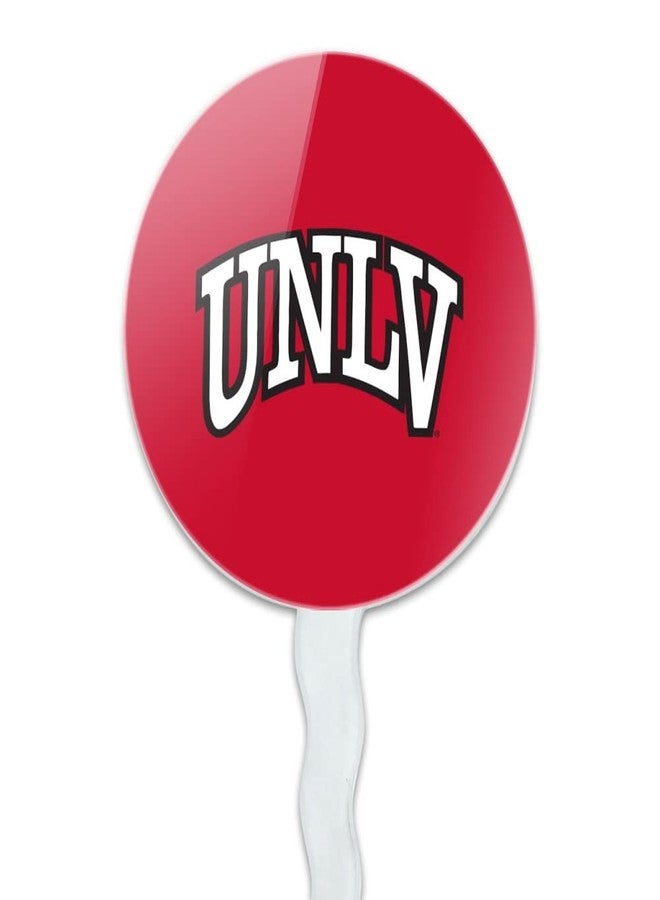 GRAPHICS & MORE University of Nevada, Las Vegas Primary Logo Cupcake Picks Toppers Decoration Set of 6 - Image 2