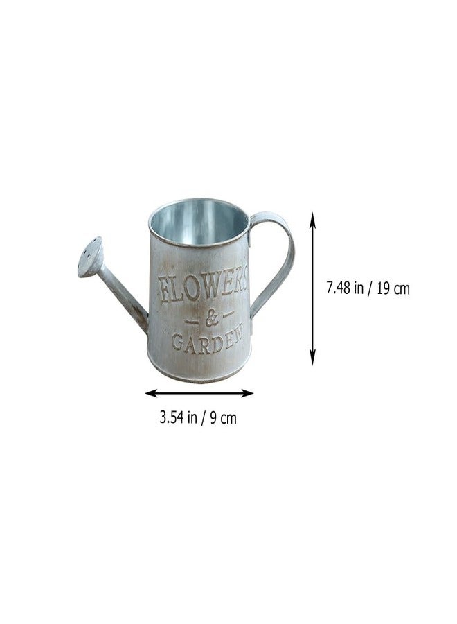 أموسفون أباريق سقي زهور من قطعتين من أموسفن - أباريق معدنية عتيقة صغيرة لتزيين المنزل والحديقة - Image 2