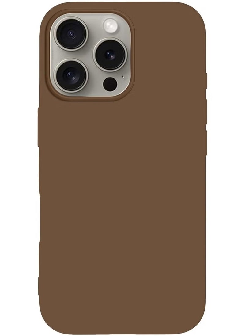 Liquid Silicone Case for iPhone 16 Pro Max - Ultra Slim Design with Soft Anti-Scratch Microfiber Lining & Drop Protection