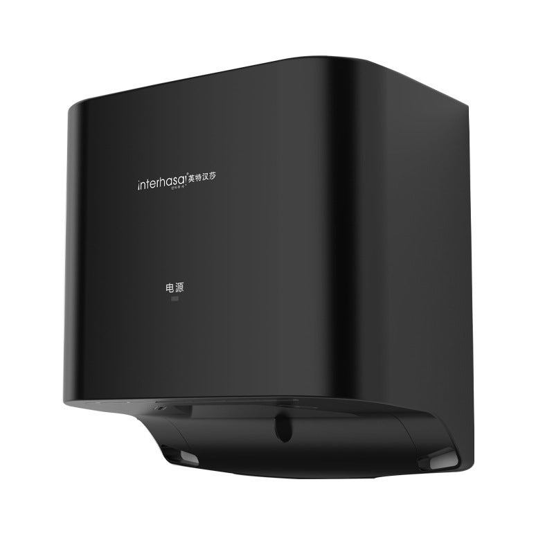 Hand Dryer High-Speed Fast Hand Dryer Golden Black El Restaurant Hand Dryer - Image 1
