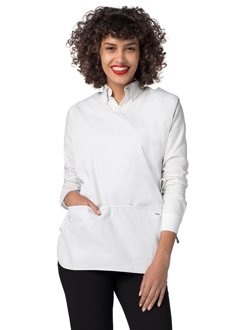 Adar Uniforms Universal Cobbler Apron 3 Pack - Unisex - 7023 - White - R - Image 2