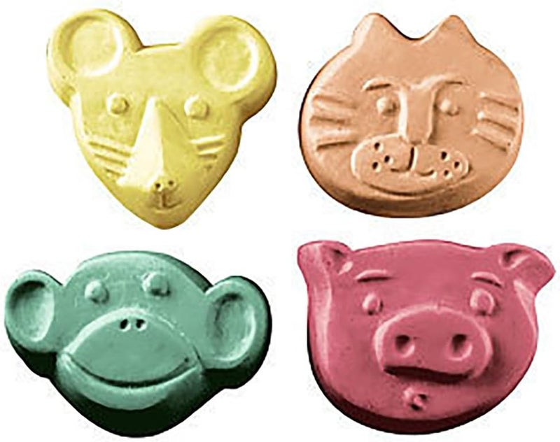 milkyway Animal Critters Milky Way Soap Mold  Melt and Pour  Cold Process  Clear PVC  Not Silicone  MW 110