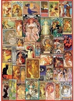 EDUCA 1000 Collage Art Nouveau Fsc(R  - Image 1