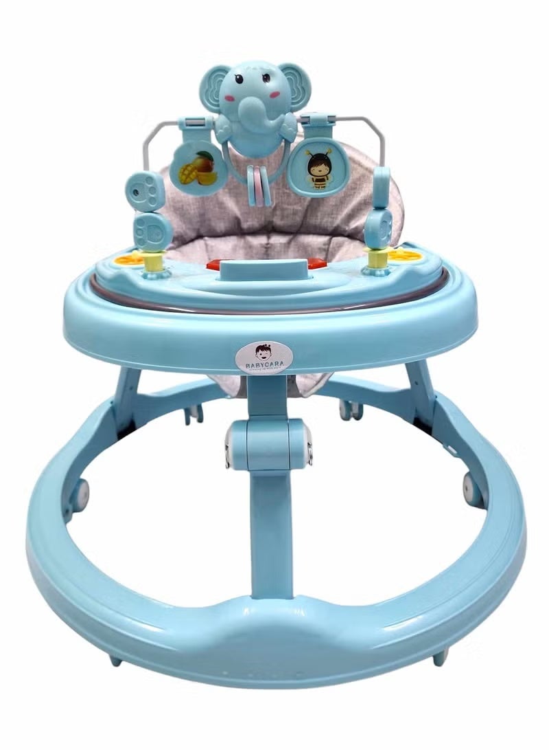 erorex Baby Walker Multifunctional Anti-Rollover Anti-O Folding 6-18 Months with Music and Phone Stand - Image 2