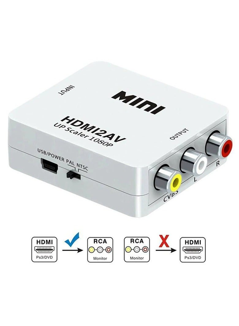HDMI to AV Video Converter Adapter – High-Quality, Compact Design for Seamless Video Conversion - Image 3