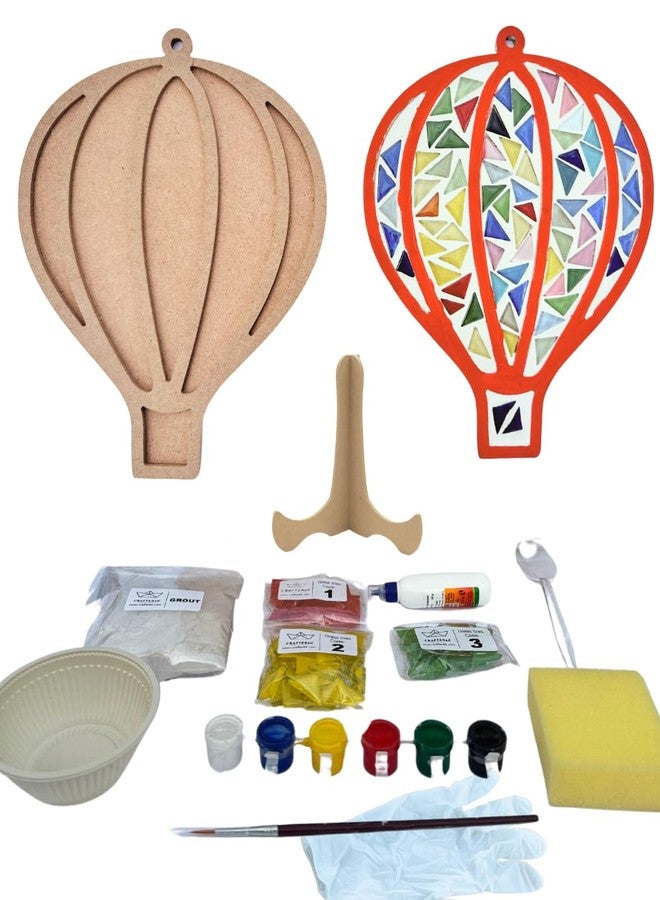 CRAFTER60 مجموعة CRAFTER60 الفنية لصنع الفسيفساء للأطفال، هدية مثالية لأعياد الميلاد - Image 1