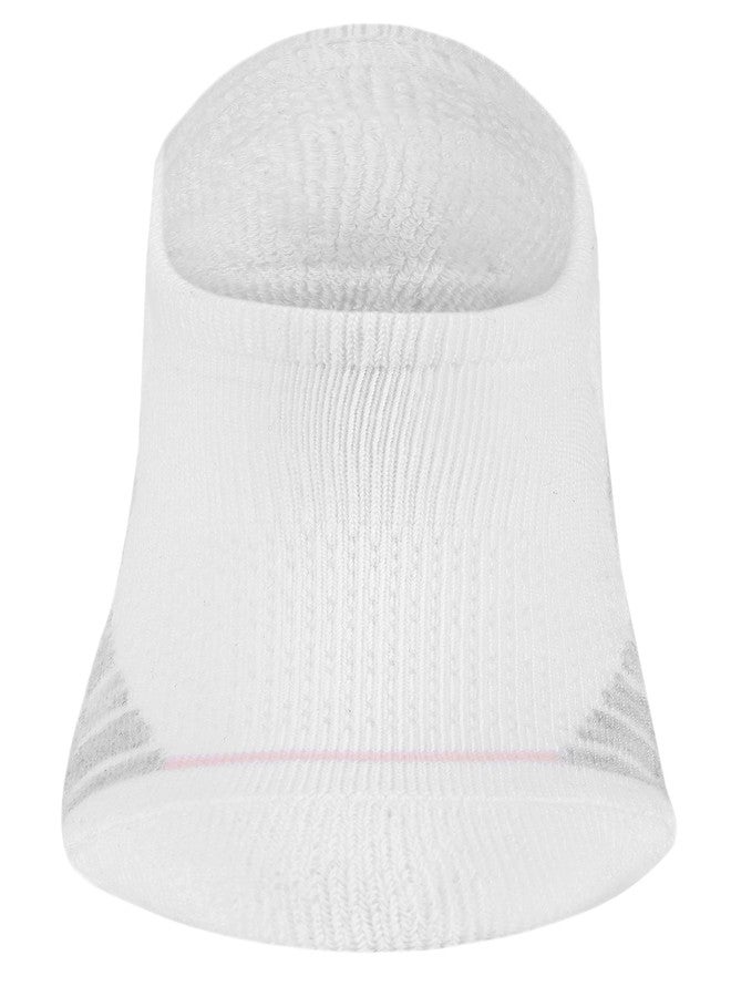 سوف سول جوارب نسائية مبطنة عالية الأداء من سوف سول، جوارب داخلية غير مرئية مع قبضة كعب مانعة للانزلاق، عبوة متعددة (6 أزواج) - Image 3