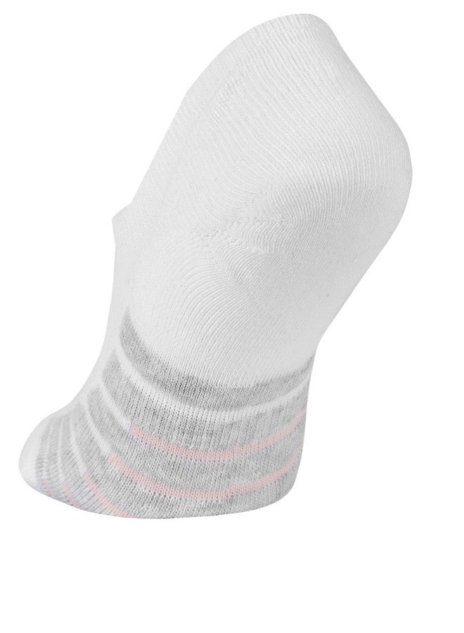 سوف سول جوارب نسائية مبطنة عالية الأداء من سوف سول، جوارب داخلية غير مرئية مع قبضة كعب مانعة للانزلاق، عبوة متعددة (6 أزواج) - Image 4