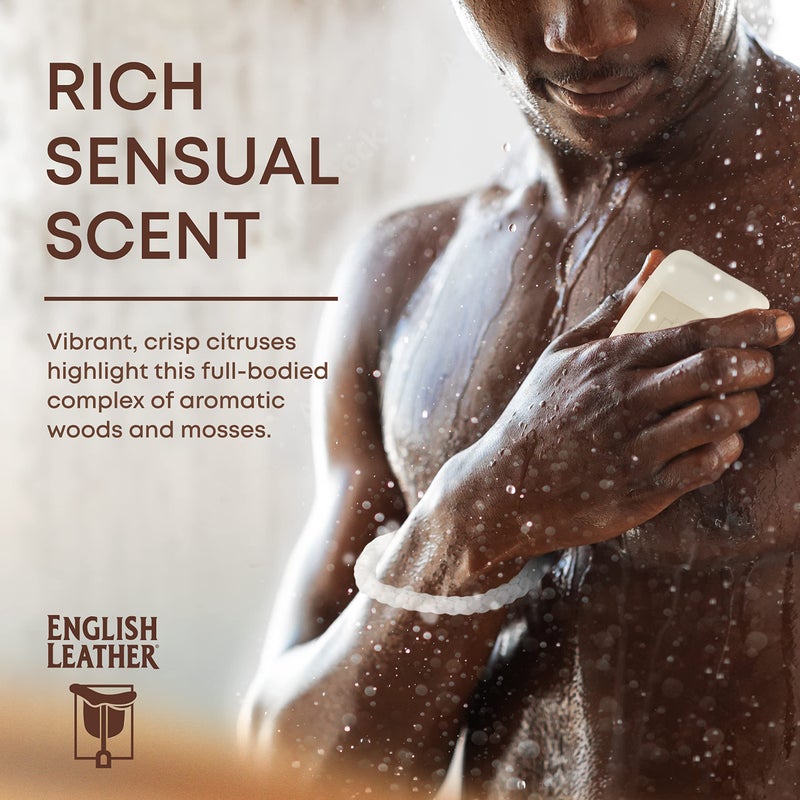 Dana English Leather Fragrance Soap On A Rope for Men - Image 5