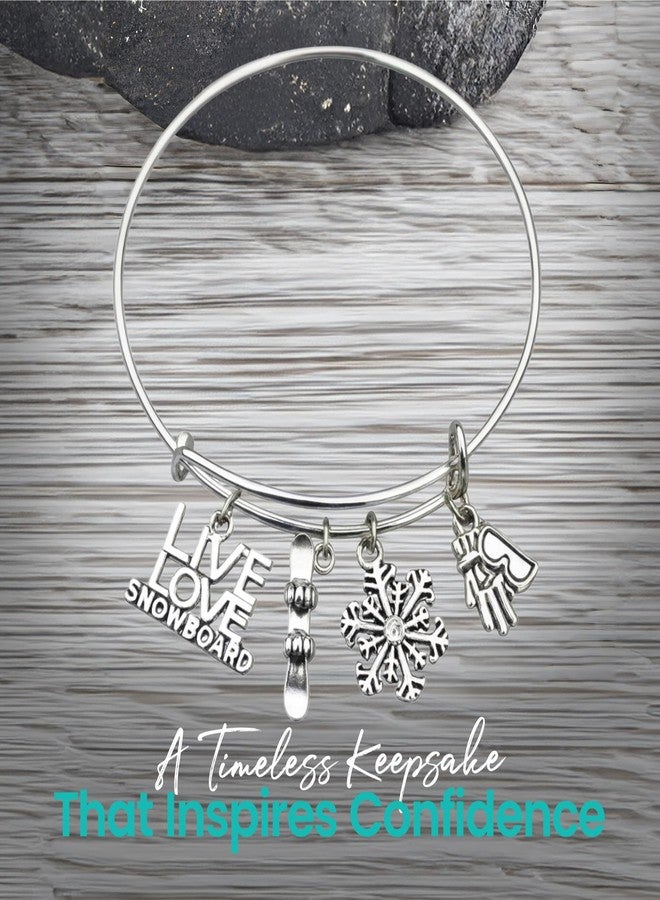 إنفينيتي كوليكشن سوار إنفينيتي كوليكشن بتصميم مستوحى من متزلجات الثلج، مجوهرات التزلج على الجليد هدية للنساء - Image 5