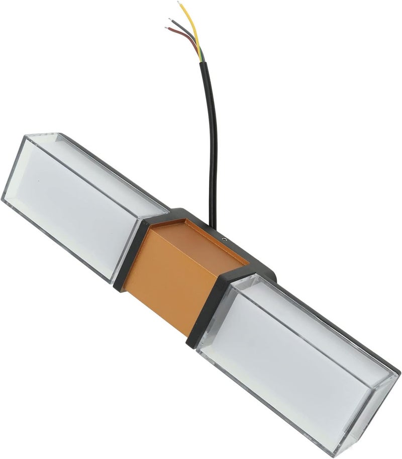 Smart RGBW Wall Lights 9W, Waterproof Aluminum Outdoor Porch Lamps, Rectangle Color Changing - Bright Wall Light LED, App Control, Voice Command for Garden and Exterior Walls - Image 4