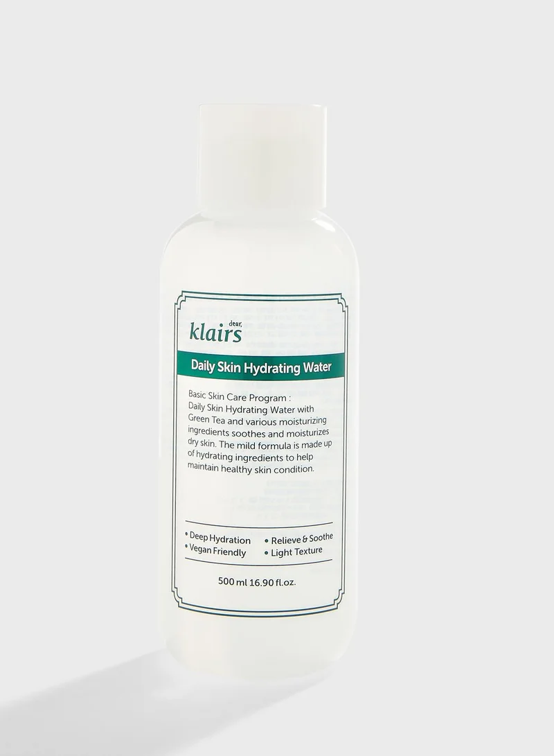 Dear,Klairs Daily Skin Hydrating Water 500 ml