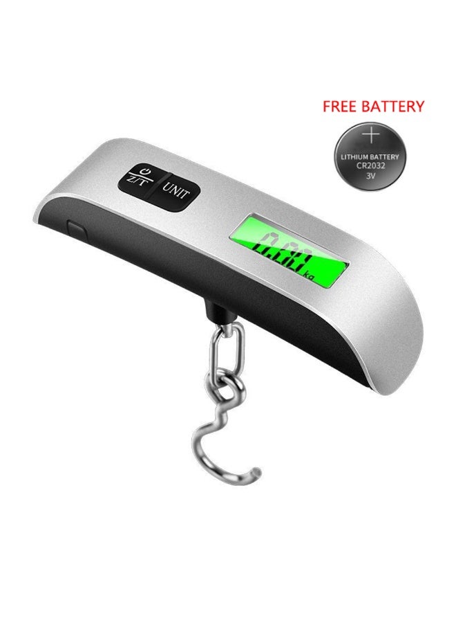 Chabeia Portable Digital Scale LCD Display Electronic Hook Scale Luggage Hanging Suitcase Travel Baggage Weight Balance Tool - Image 1