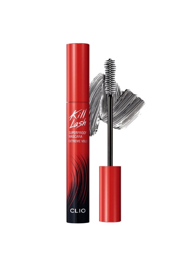 CLIO PROFESSIONAL - CLIO Kill Lash Superproof Mascara (04 EXTREME VOLUME BLACK) - Image 1