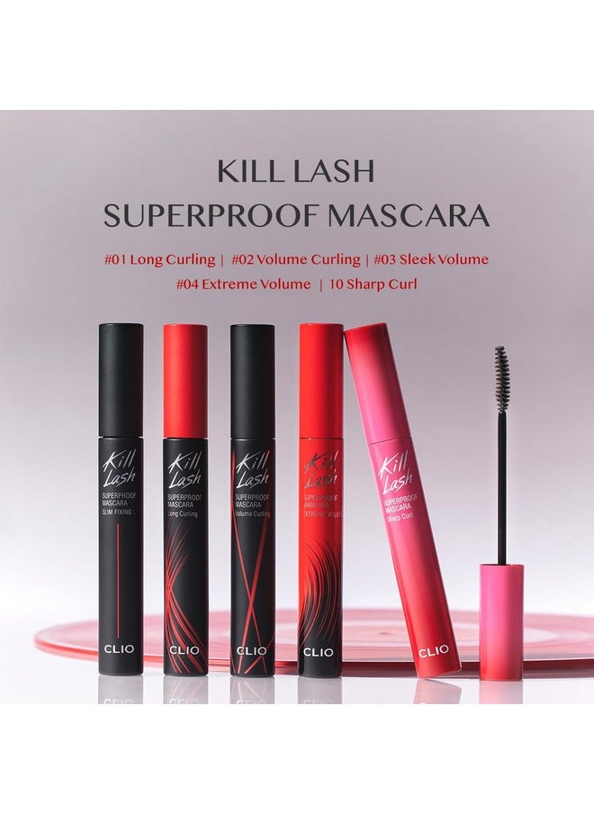 CLIO PROFESSIONAL - CLIO Kill Lash Superproof Mascara (04 EXTREME VOLUME BLACK) - Image 1