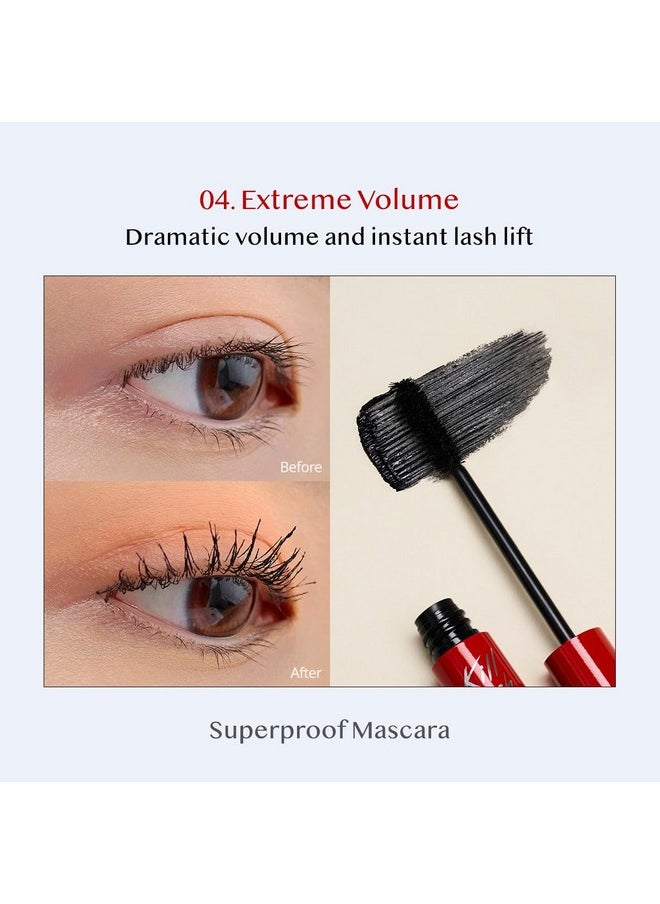 CLIO PROFESSIONAL - CLIO Kill Lash Superproof Mascara (04 EXTREME VOLUME BLACK) - Image 1