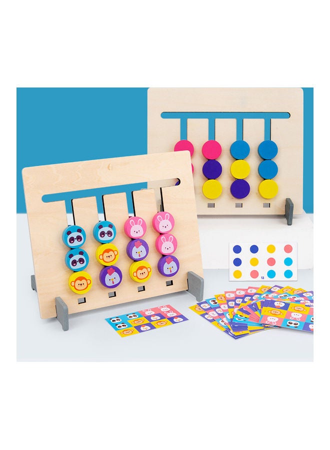 Double-Sided Wooden Puzzle Toy - Image 2