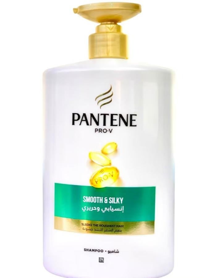 PANTENE SMOOTH SILKY SHAMPOO 1000ML