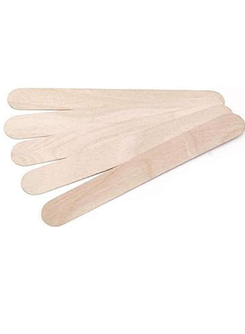 50pcs Disposable Wooden Candle Sticks Eco-Friendly Versatile Natural Wood Smooth Durable - Image 2