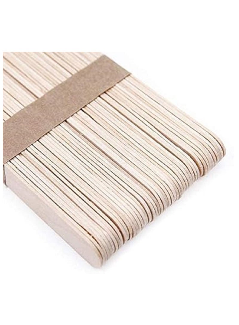 50pcs Disposable Wooden Candle Sticks Eco-Friendly Versatile Natural Wood Smooth Durable - Image 3