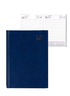Psi 2025 A5 Size Executive Diary With Sponge Vinyl Cover Blue  - Image 1