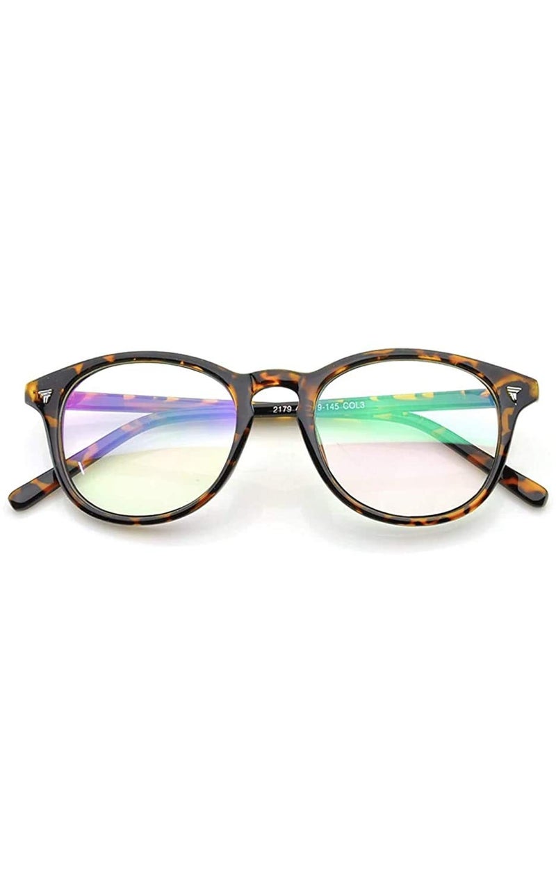 Peter Jones Round Anti Glare Reading Glasses for Men and Women | Computer Readers UV Protection lenses (AG017) - Image 1