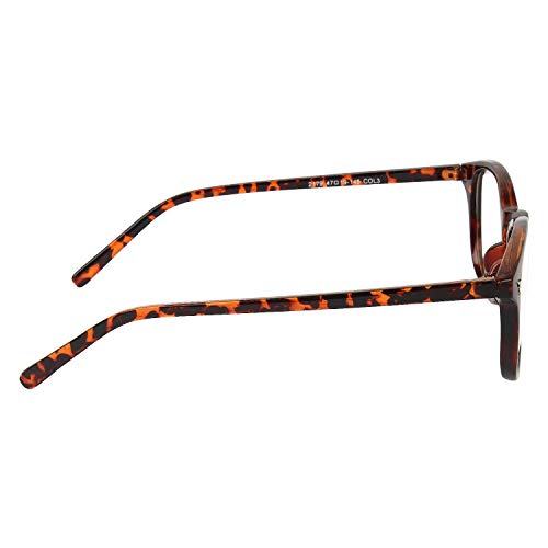 Peter Jones Round Anti Glare Reading Glasses for Men and Women | Computer Readers UV Protection lenses (AG017) - Image 5