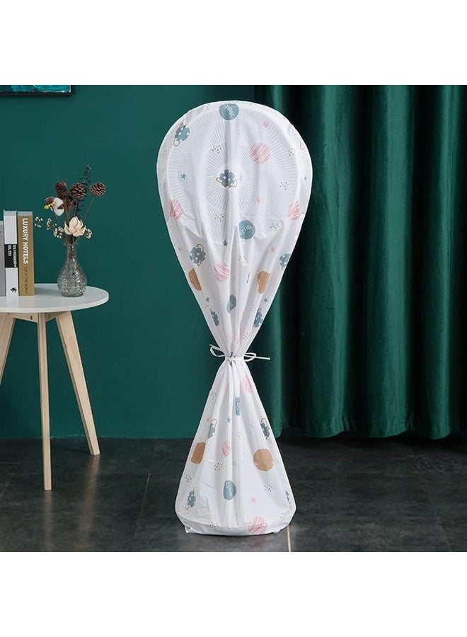 غطاء مروحة مقاوم للماء والغبار – حماية شاملة قابلة للغسل مع رباط قابل للتعديل – يناسب جميع أنواع المراوح - Image 4