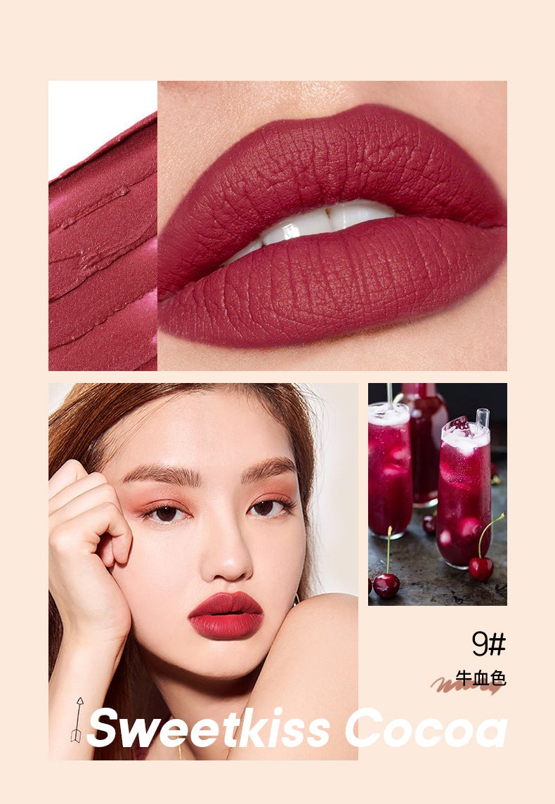 6 Pcs Mini Star Velvet Matte Lipstick Set, Mini Capsule Waterproof Long-Lasting Non-stick Cup Mini Lipstick Kit, Beauty Make Up Cosmetics Lip Gloss Gift Kit for Girls Women - Image 3