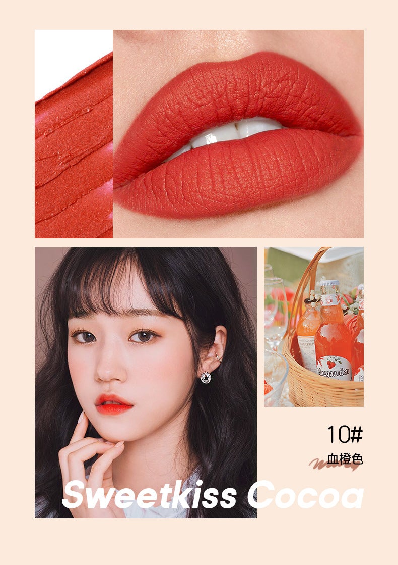 6 Pcs Mini Star Velvet Matte Lipstick Set, Mini Capsule Waterproof Long-Lasting Non-stick Cup Mini Lipstick Kit, Beauty Make Up Cosmetics Lip Gloss Gift Kit for Girls Women - Image 4