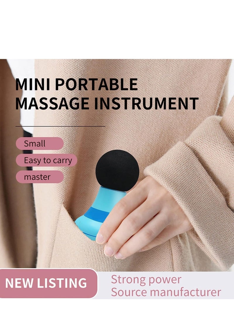 Handheld Massager Wand with 6 Magic Vibration Modes, Personal Mini Electric Massager Cordless Portable,Suitable for Men or Women Shoulder Neck and Back Massage - pzsku/Z33B751E5B561A8A499B3Z/45/_/1711285344/6c168fca-ac15-4fd1-94f2-40f7547ce4bd