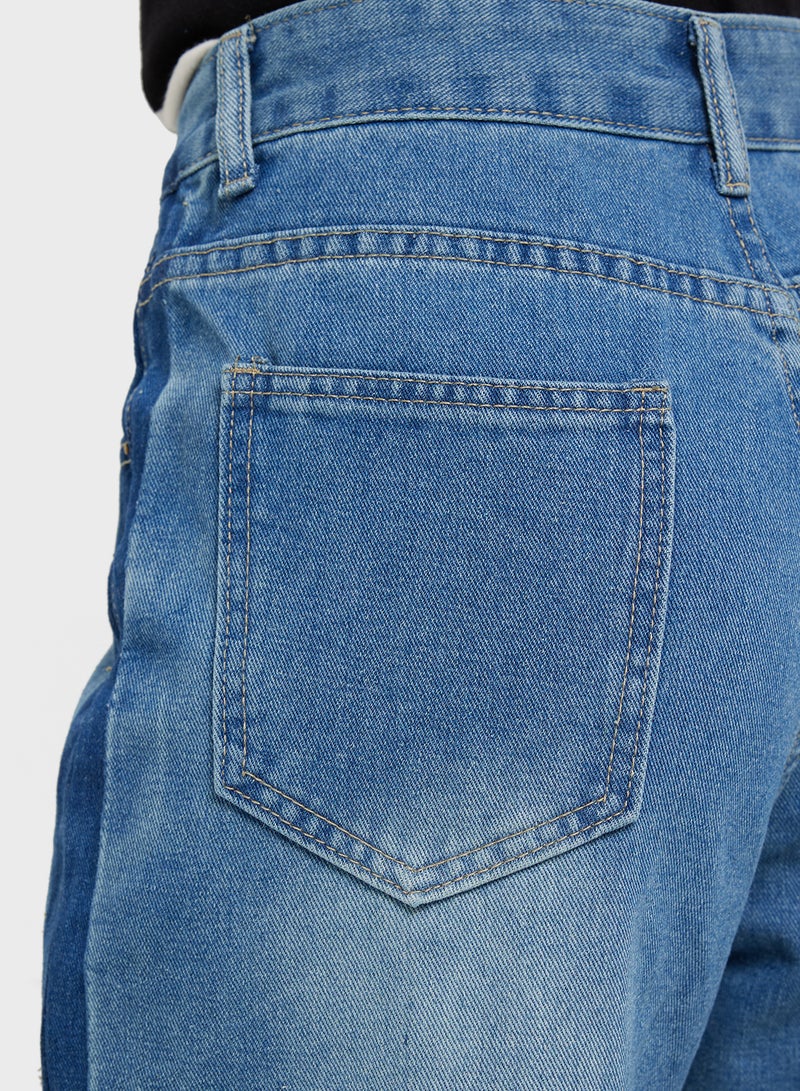 Ginger Mid Rise Straight Fit Jeans - Image 5