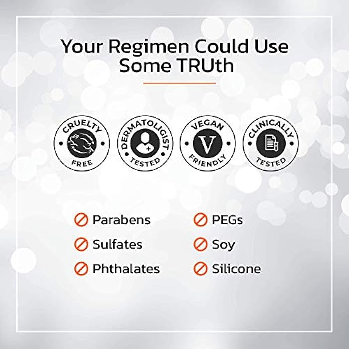 TruSkin Vitamin C Night Cream – Skin’s Natural Collagen Supporting Blend with Cocoa Butter, Vitamin B5, Botanical Essential Oils – Brightening and Hydrating Face & Neck, Firmer-Feeling Skin, 2 fl oz - Image 3