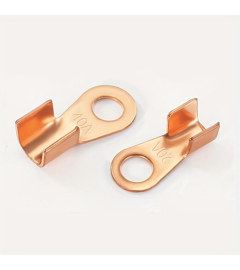 20 Pcs OT 150A Copper Wiring Terminals Round Wire Lug Clip Connector - Image 5