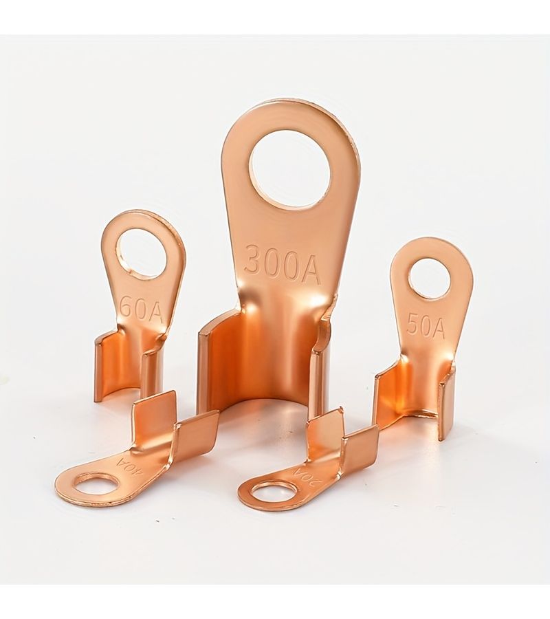 20 Pcs OT 150A Copper Wiring Terminals Round Wire Lug Clip Connector - Image 4