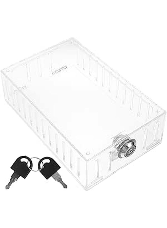 Thermostat Lock Box with Key Weatherproof Outdoor Cover for HVAC Accessories - Image 1