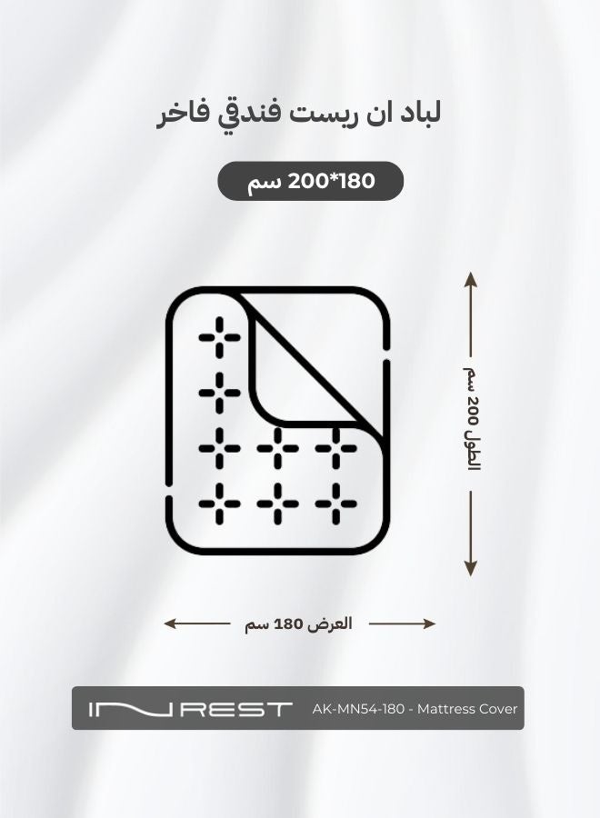 Inrest Home Luxury hotel inrest pad size 180*200 cm and height 10 cm - Image 2