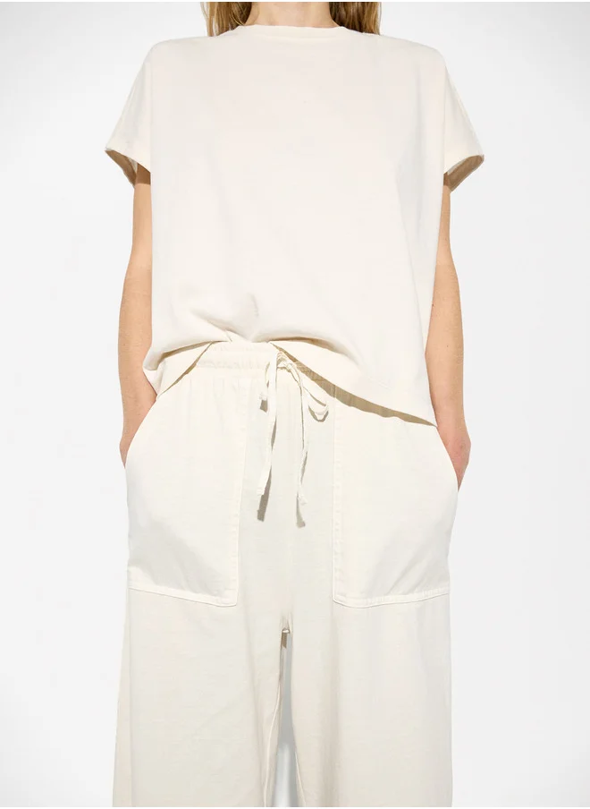 PARFOIS Cotton Trousers With Pockets