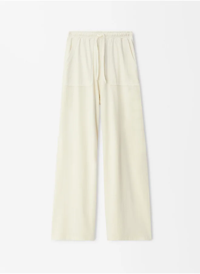 PARFOIS Cotton Trousers With Pockets