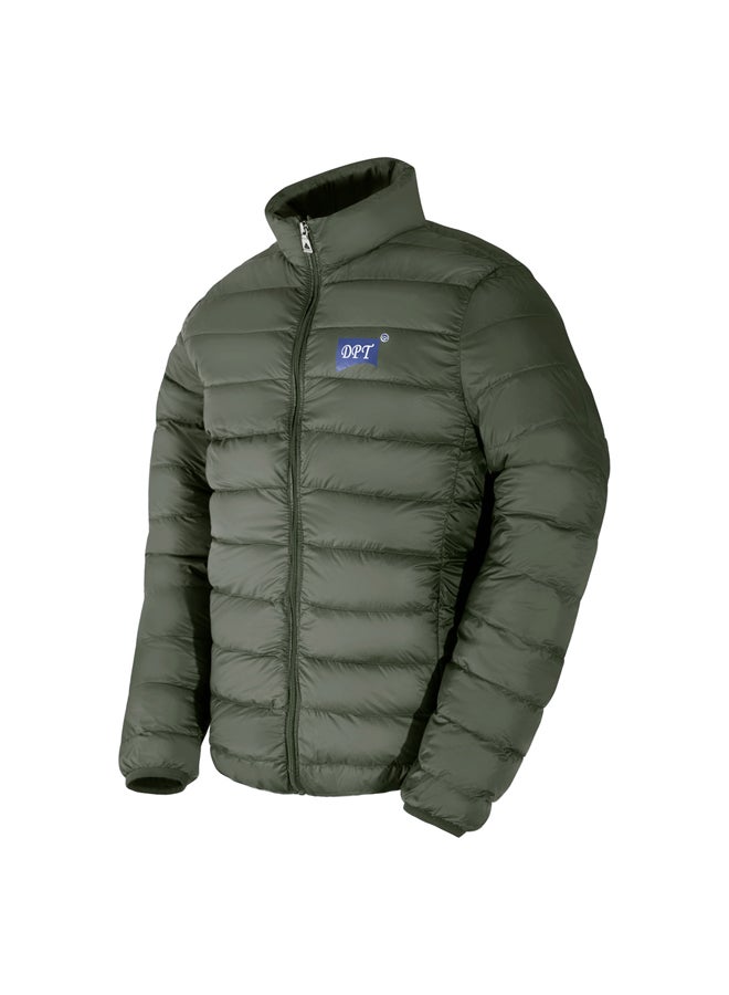 DPT جاكيت صيد للرجال، جاكيت للرجال، أخضر، مقاس L - Image 2