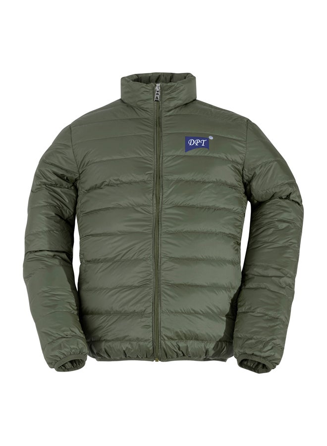 DPT جاكيت صيد للرجال، جاكيت للرجال، أخضر، مقاس L - Image 1
