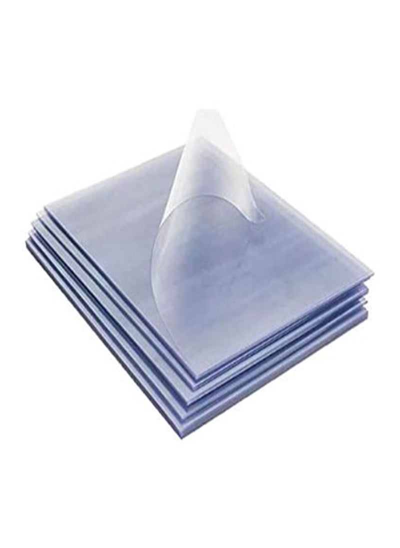 PARTNER - 200-Piece A4 Size Blue Binding Sheet And Clear Sheet Set - Image 1
