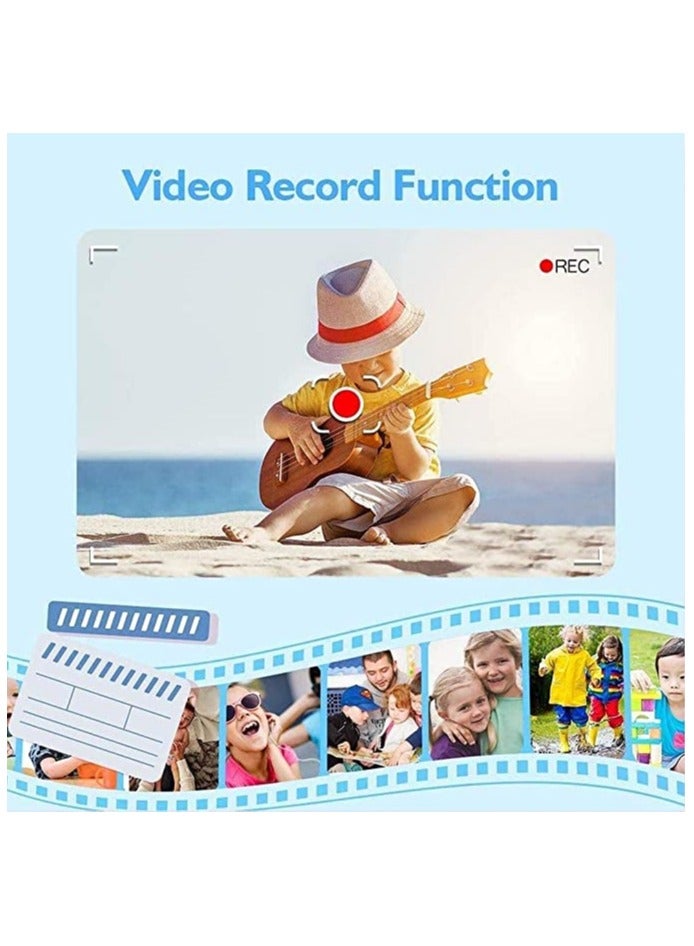 Kids Toy Digital Camera, 1080P Dual Camera 2.0 Inches Screen 20MP HD Video Camcorder (No Memory Card/Card Reader Included) Gifts for Child Boys Girls, Best Birthday Gift Games Toy (Blue) - Image 3