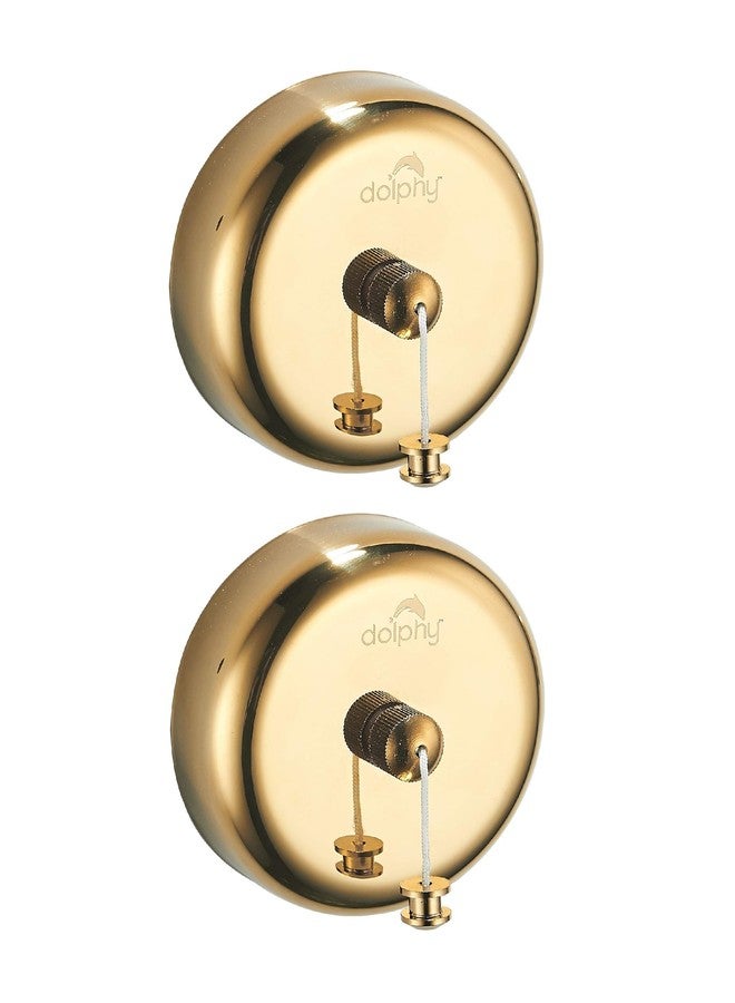 Dolphy Stainless Steel Retractable Clothes Line (Gold)-Set of 2 - Image 1