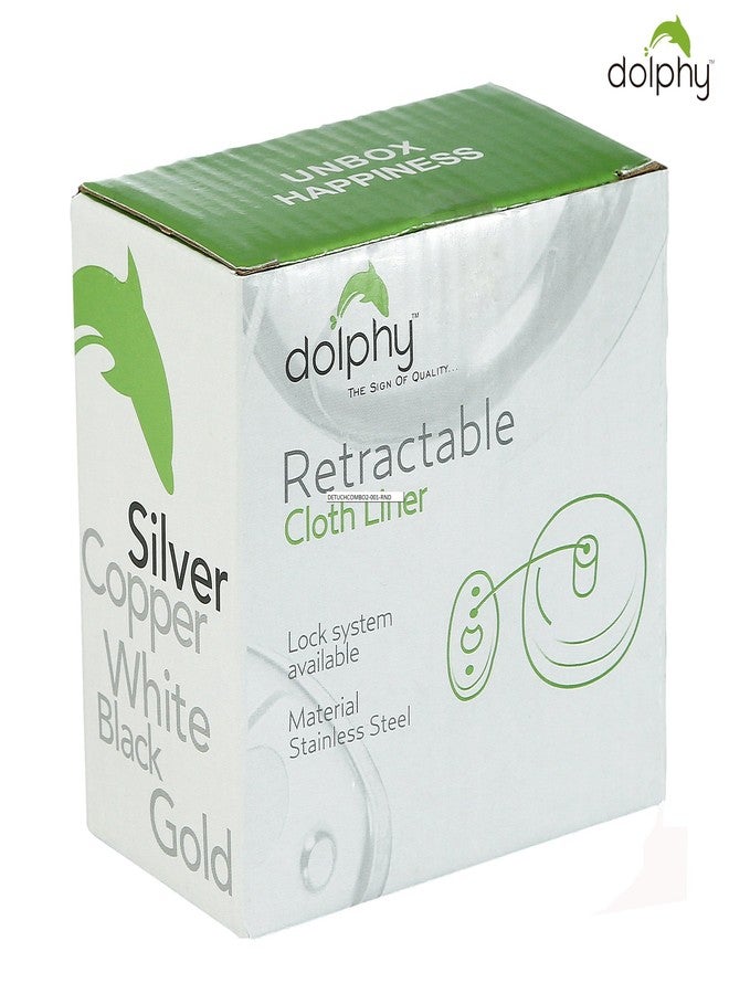 Dolphy Stainless Steel Retractable Clothes Line (Gold)-Set of 2 - Image 5