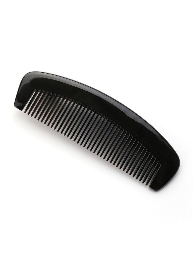 Liasun Exquisite Natural Ox Horn Hair Comb 100% Handmade Premium Quality Anti-Static Comb Without Handle (Type Standard Tooth)  - Image 2