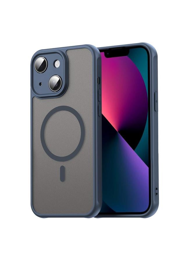 The Bros Case Cover For iPhone 13 Fan Dun Series TPU Hybrid PC Frosted Magsafe Phone Case Cover